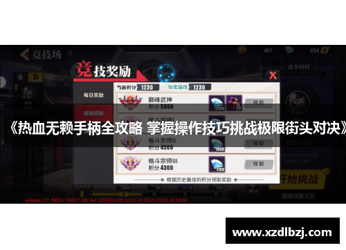 《热血无赖手柄全攻略 掌握操作技巧挑战极限街头对决》